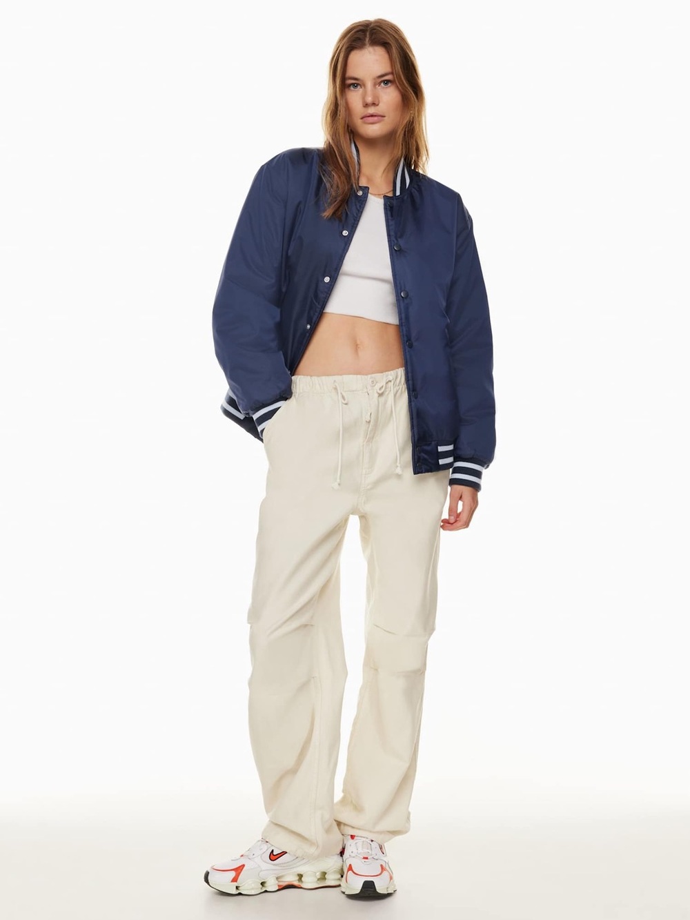 Classic Stadium Navy Bomber Jacket